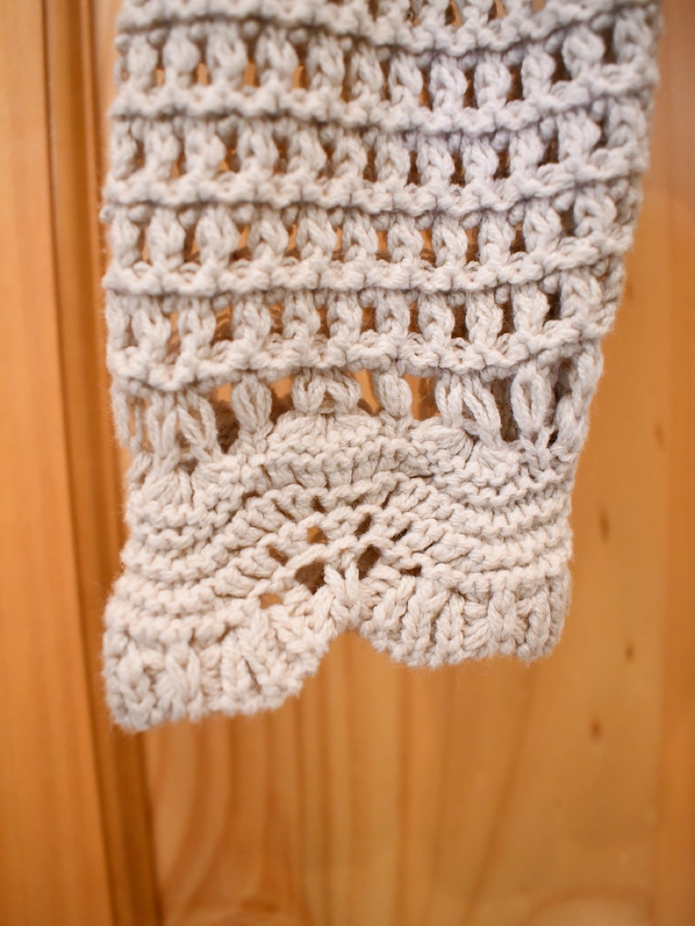 Free People In The Mix Cuff Long Sleeve Knit Top w/ Embroidered Crochet Cuffs M - Picture 8 of 12
